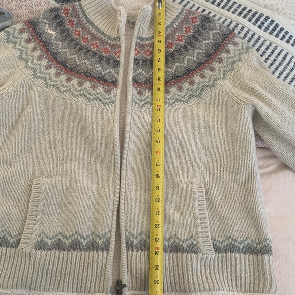L.L. Bean Zip Up Sweater - Picture 5 of 6